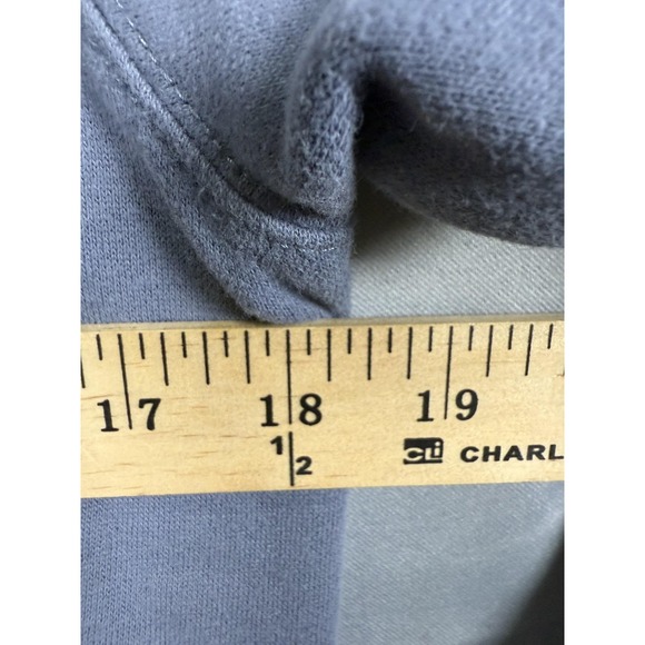 Hollister Hoodie Mens Small Blue Southern California Logo Pullover Embroidered - Picture 5 of 6